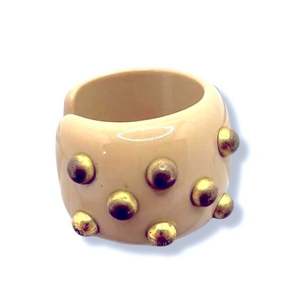 Chanel Vintage Gold Ring -  Size 7 - Picture 5 of 11